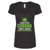 Women's Poly-Rich V-Neck T-Shirt Thumbnail