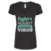 Women's Poly-Rich V-Neck T-Shirt Thumbnail