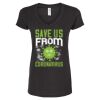Women's Poly-Rich V-Neck T-Shirt Thumbnail