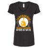 Women's Poly-Rich V-Neck T-Shirt Thumbnail