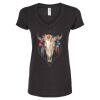 Women's Poly-Rich V-Neck T-Shirt Thumbnail