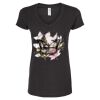 Women's Poly-Rich V-Neck T-Shirt Thumbnail