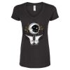 Women's Poly-Rich V-Neck T-Shirt Thumbnail