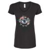 Women's Poly-Rich V-Neck T-Shirt Thumbnail
