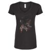 Women's Poly-Rich V-Neck T-Shirt Thumbnail
