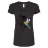 Women's Poly-Rich V-Neck T-Shirt Thumbnail