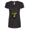 Women's Poly-Rich V-Neck T-Shirt Thumbnail