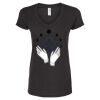 Women's Poly-Rich V-Neck T-Shirt Thumbnail