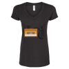 Women's Poly-Rich V-Neck T-Shirt Thumbnail
