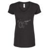 Women's Poly-Rich V-Neck T-Shirt Thumbnail