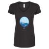 Women's Poly-Rich V-Neck T-Shirt Thumbnail